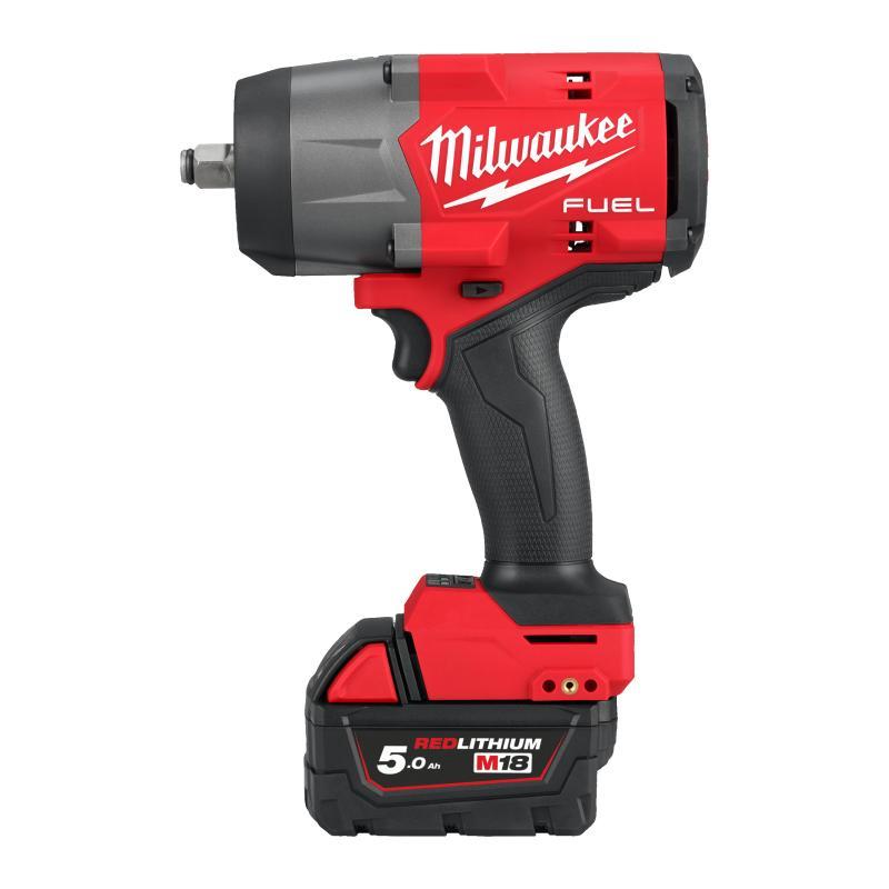 Avv. A Impulsi Alta Potenza 18 Volt 1/2" 5,0Ah Tecnologia Fuel Valigetta Heavyduty Con Anello Di Frizione F - M18 Fhiw2F12-502X - Milwaukee 4933492783