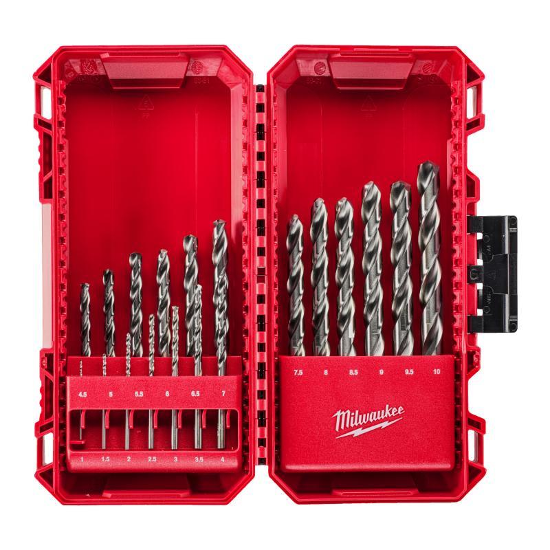 Thunderweb Punte Metallo Hss G Din 338 - Milwaukee — SET PUNTE HSS-G 19 Pz ( Ø da 1 a 10 con incrementi di