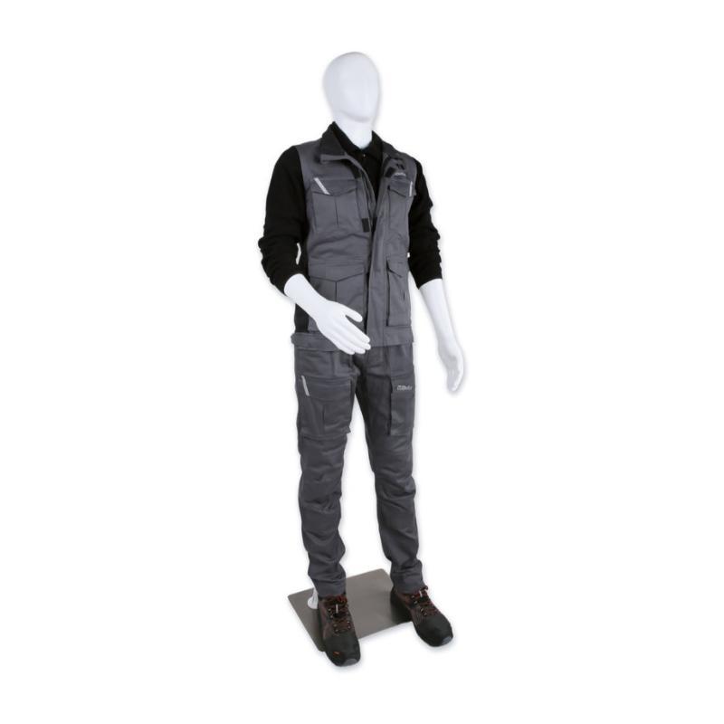 Manichino Espositore Di Dimensioni Autentiche, Con Solida Base In Metallo. C62M/WW SHOPinShop 062000362