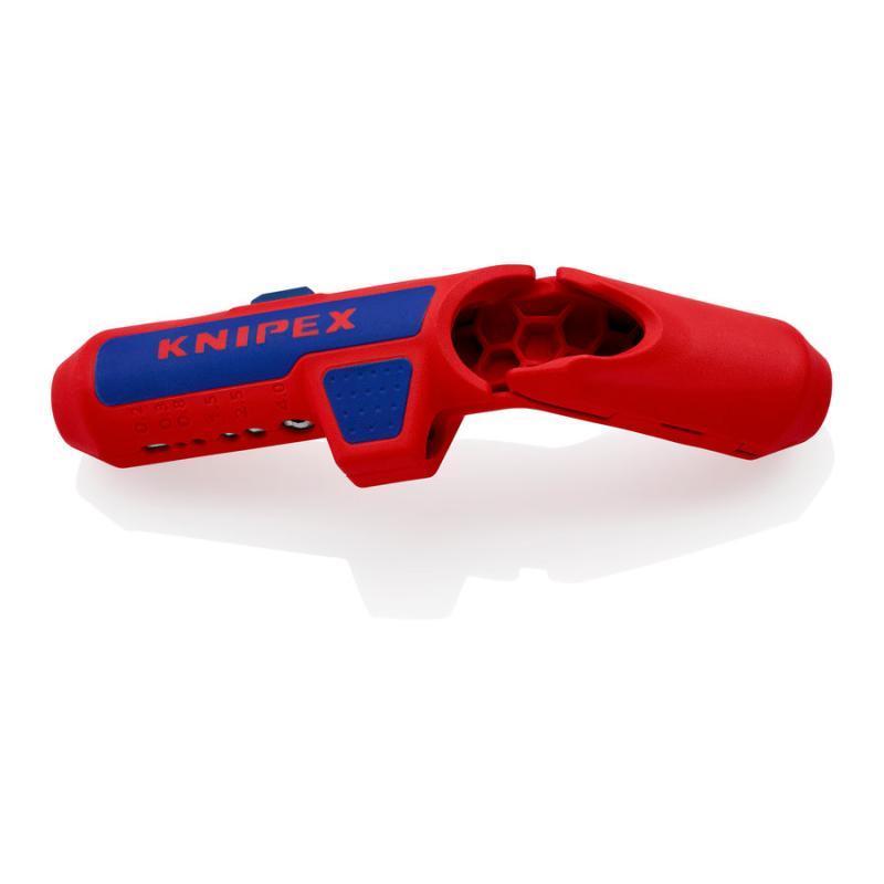 KNIPEX 16 95 01 SB ErgoStrip® Spelacavi universale per destrimano 135 mm in blister