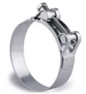 Fascetta Pesante A Bullone AC-PC — 104-112 mm