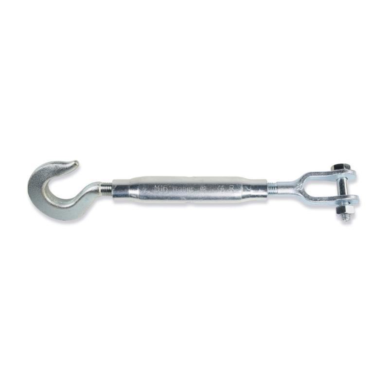 Tenditore Gancio E Forcella Canaula A Tubo Din 1478 Zincato 8011TZ Robur