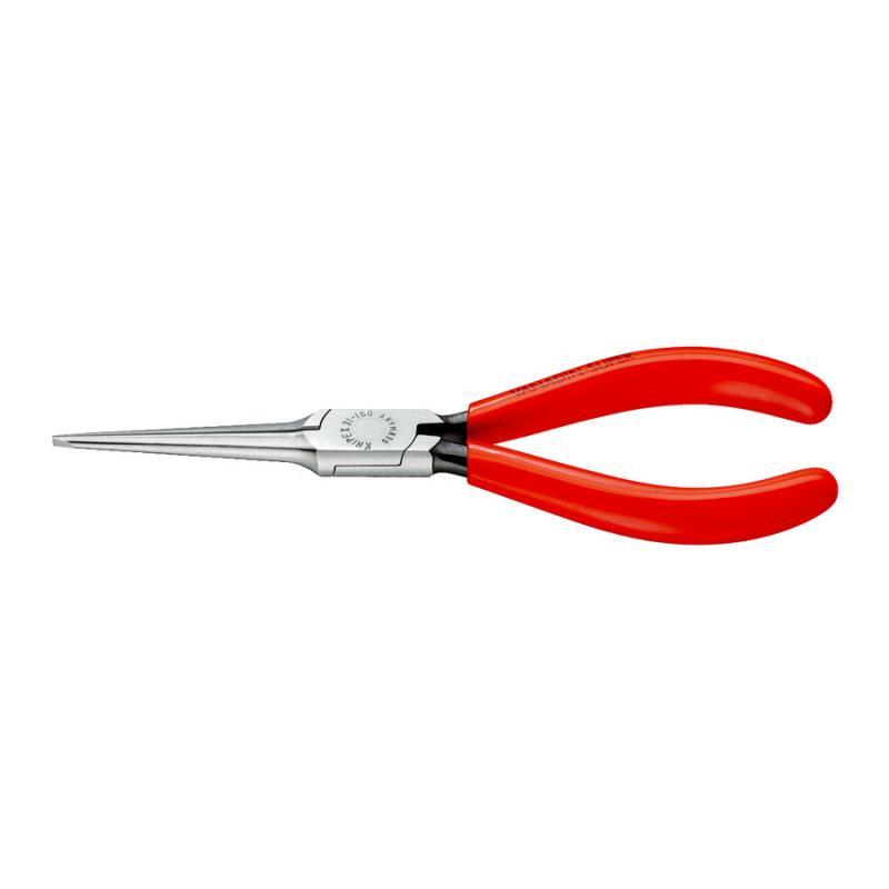 KNIPEX 31 11 160 Pinza prensile (a becchi lunghissimi) rivestiti in resina sintetica atramentata nera 160 mm