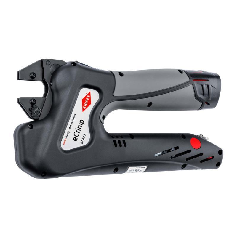 KNIPEX 97 43 E eCrimp Crimpatrici elettromeccanica universale per matrici intercambiabili 270 mm