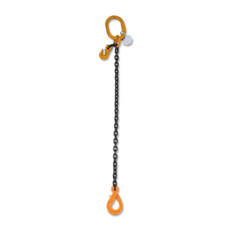 Pendente Per Sollevamento Con Gancio Self-Locking E Accorciatore Catena Ad 1 Braccio, Grado 8 8096SL Robur