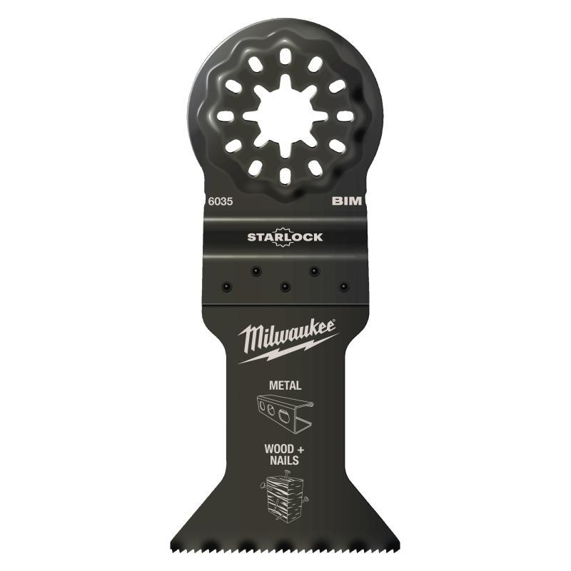 Lame Multi Materiale - Milwaukee — L. TAGLIO DAL PIENO BI-MET ATT. SL 65 mm- LEGNO & CHI