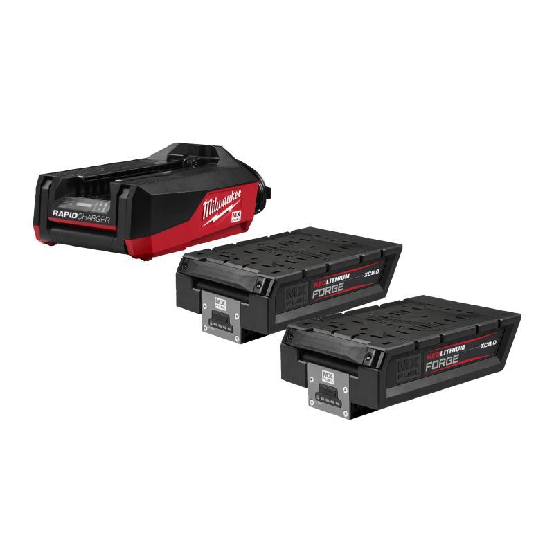 Nrg Kit Mxf Forge (2 X 8.0 Ah Forge, Caricabatterie Rapido Mxf Fc) - Mxf Forgenrg-802Fc - Milwaukee 4932500037