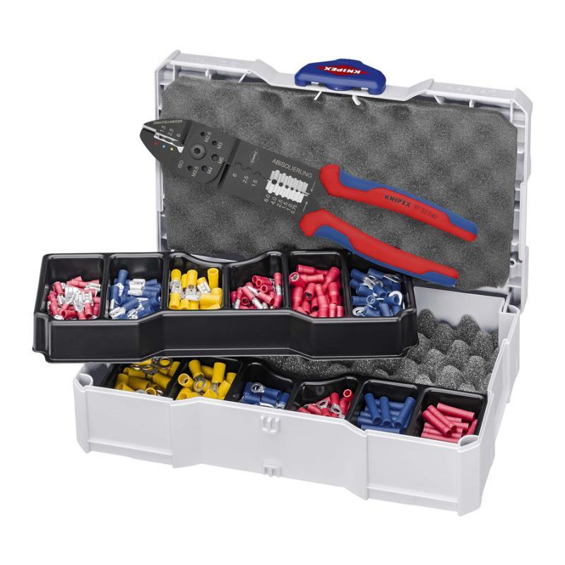 KNIPEX 97 90 26 Assortimento di capicorda per terminali 13 pezzi 265 mm