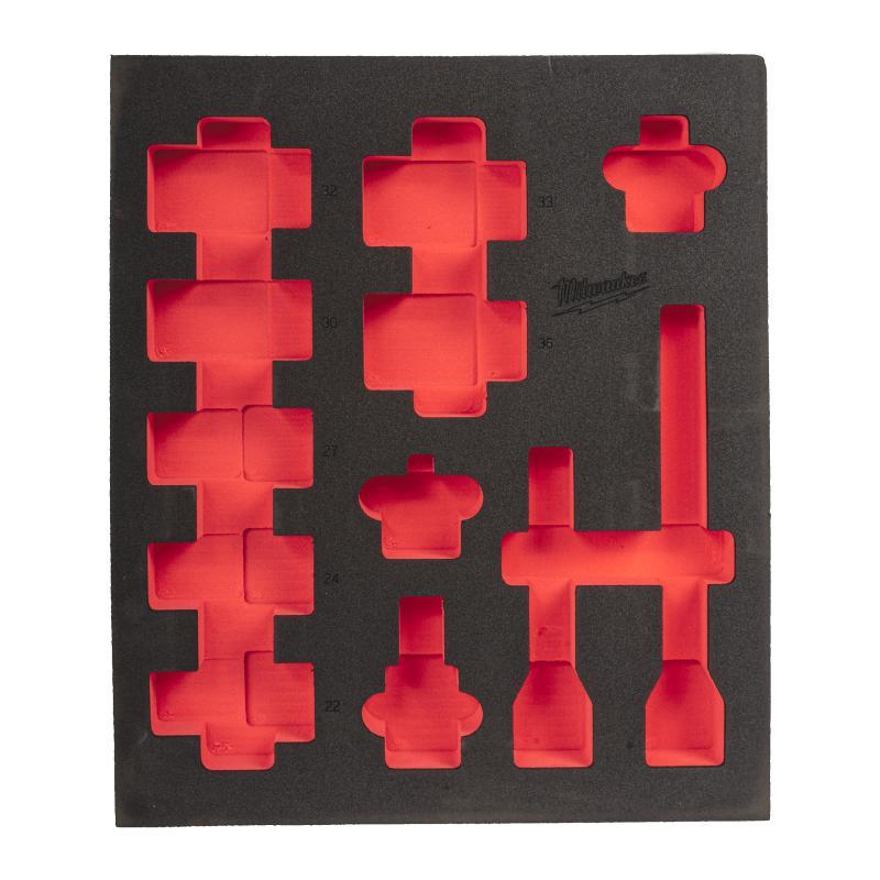 Set Bussole A Macchina Lunghe 3 4 In Modulo Morbido - Milwaukee — SET BUS. MACCH. LUNG. 3/4 MOD.MORB.12 PZ