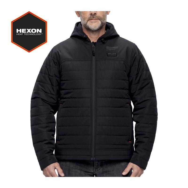 Piumino Riscaldato Hexon M12 Nero - Milwaukee