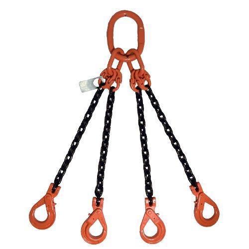 Pendente A 4 Braccia Con Ganci Self-Locking Grado 100
