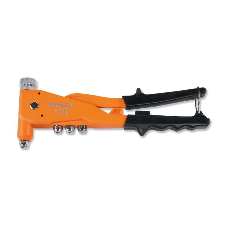 Rivettatrice Per Inserti Filettati Con 4 Testine Intercambiabili E 4 Perni 1742N Beta 017420002