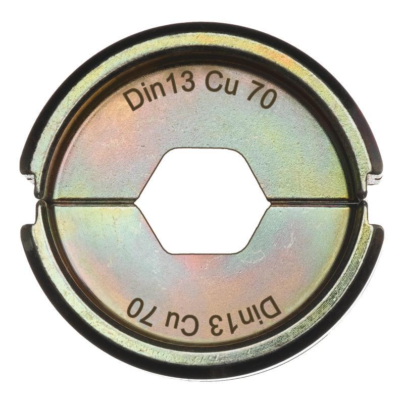 Matrice Din Rame - Milwaukee — MATRICE DIN13 Cu 70-1pc