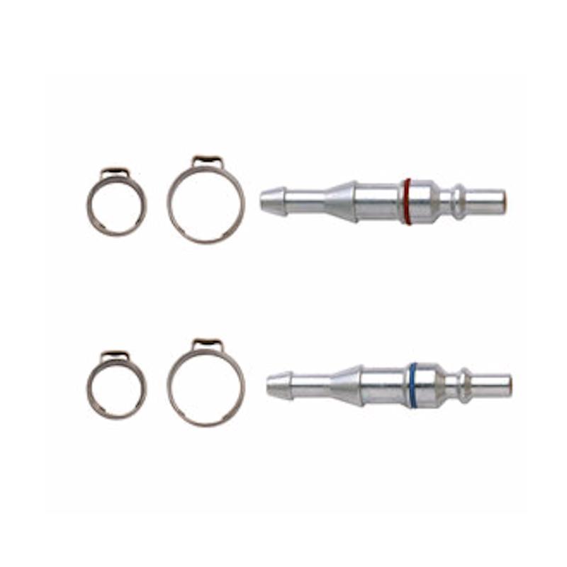 Innesto Rapido QUICKMATIC Kit 2 Maschi Per Collegamento Tra Tubi GAS Combustibile e Ossigeno SAF-FRO