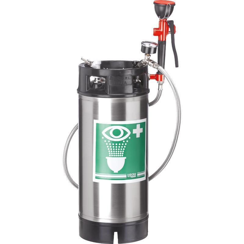 Doccia Di Soccorso 18 lt Portatile Lavaocchi E Viso