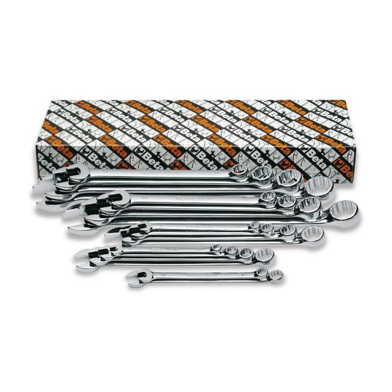 Serie Di 18 Chiavi Combinate Lunghe 42LMP/S18 Beta 000420552