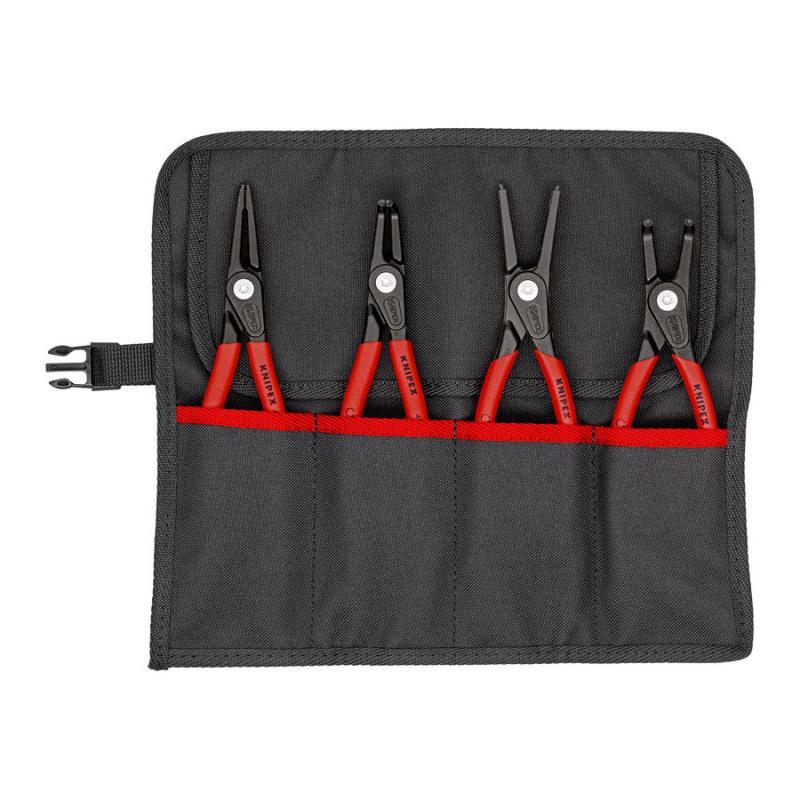 KNIPEX 00 19 57 V01 Assortimento di pinze per anelli di sicurezza 4 pezzi
