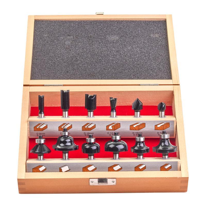 Set Frese - Milwaukee — SET FRESE DA 12 PZ GAMBO 8MM