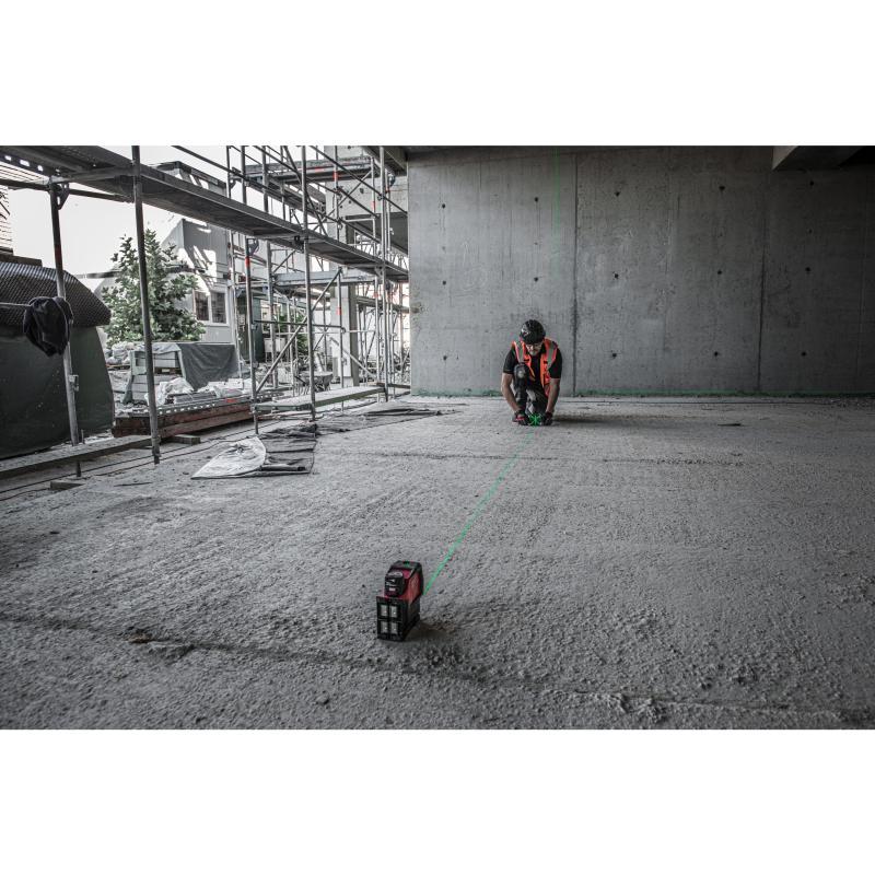 Laser Lineare Verde A Due Linee Con 2 Punti Piombo 3.0Ah - M12 Cllp-301C - Milwaukee 4933478100