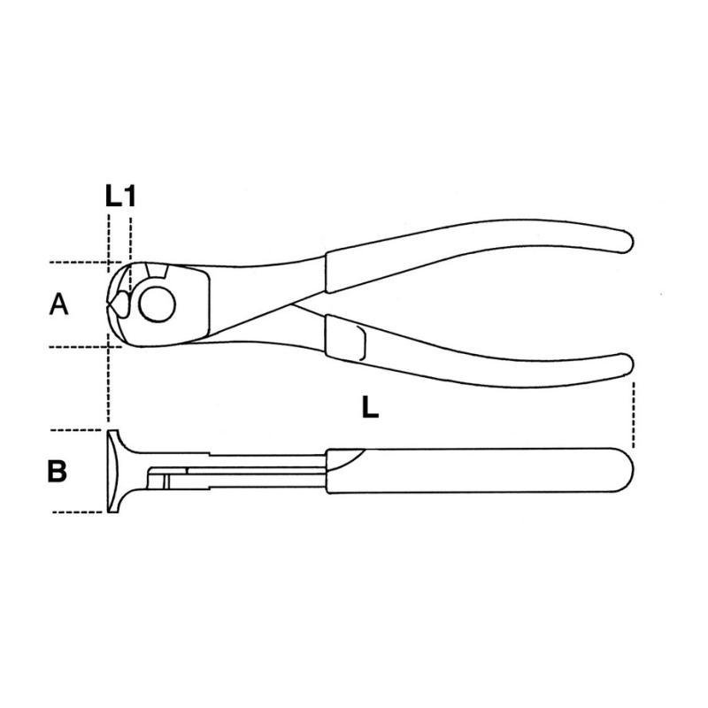 Tronchesi A Taglienti Frontali 1088MQ 160 Beta 010880096