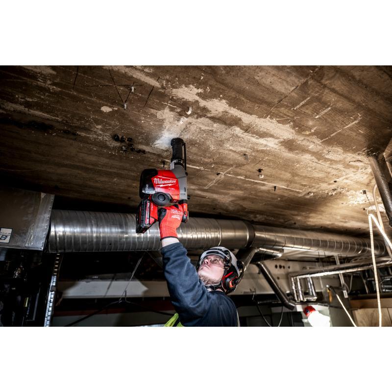 Tassellatore Per Foratura A Soffitto Con Aspirazione Integrata 18 Volt 16 Mm Fuel One-Key - Senza Batteria - M18 Fhafoh16-0 - Milwaukee 4933493531