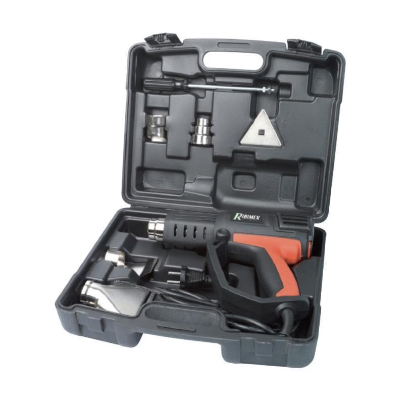 Pistola Termica 3 Velocità 2000 W Con Accessori In Valigetta RIBIMEX