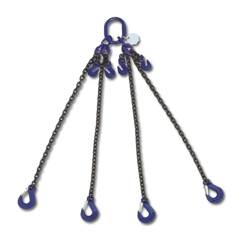 Pendente Di Sollevamento Con Ganci Accorciatori, Catena 4 Bracci, G10 8098/G10 Robur