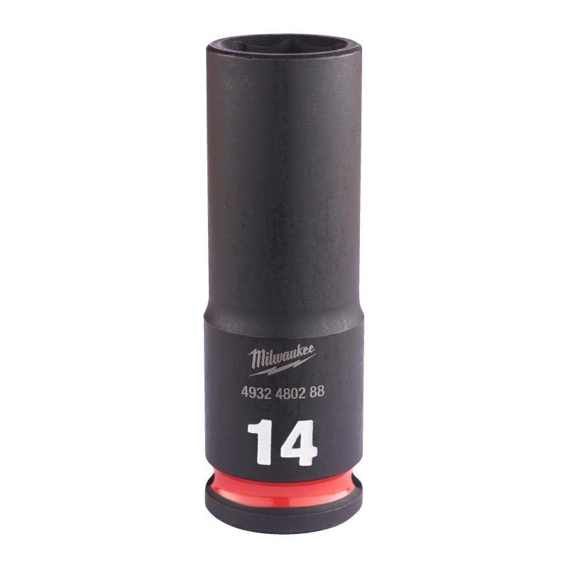 Shockwave Impact Duty Impact Sockets - Milwaukee — BUSSOLA A MACCHINA DA 3/8 14 mm - LUNGA