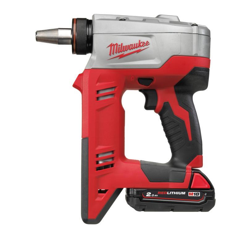 Espansore 18 Volt Heavy Duty + Teste 16/20/25/32 Mm Per Tubi 6 Bar - Hd18 Pxp-H06202C - Milwaukee 4933441771