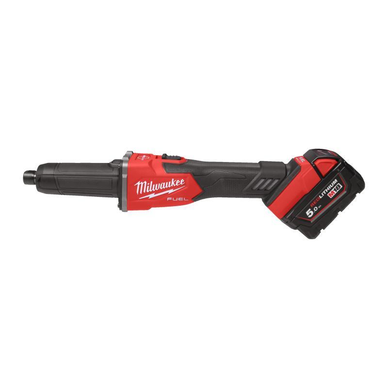Smerigliatrice Diritta 18 Volt 5,0 Ah Tecnologia Fuel Valigetta Heavyduty - M18 Fdgrb-502X - Milwaukee 4933480954