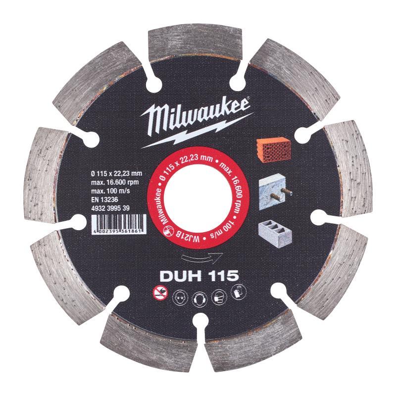 Disco Diamantato Duh Materiali Duri - Milwaukee