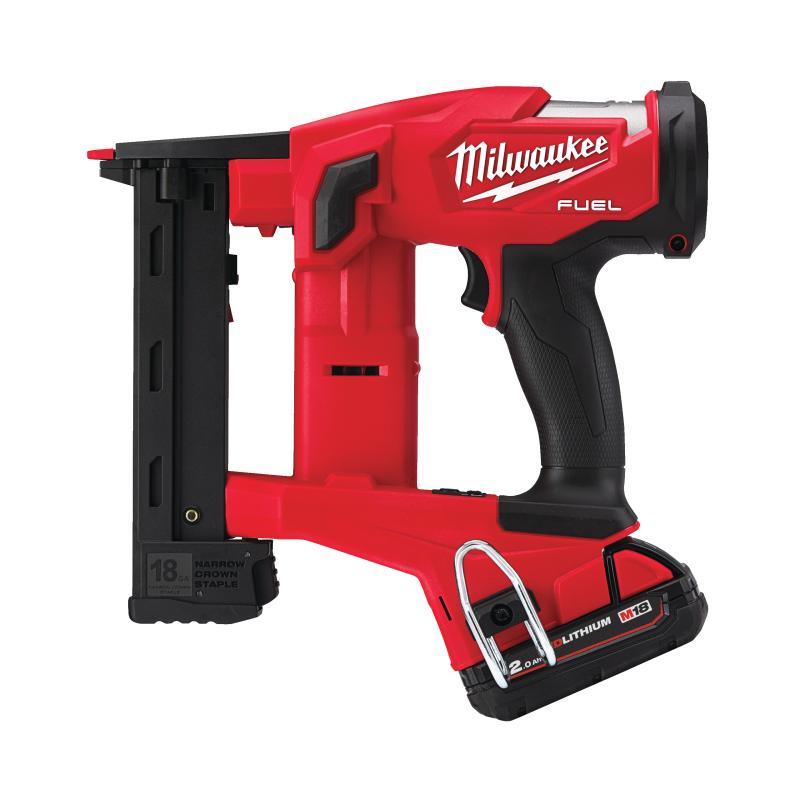 Graffatrice 18 Volt 2,0Ah Tecnologia Fuel Valigetta Heavyduty - M18 Fncs18Gs-202X - Milwaukee 4933471940