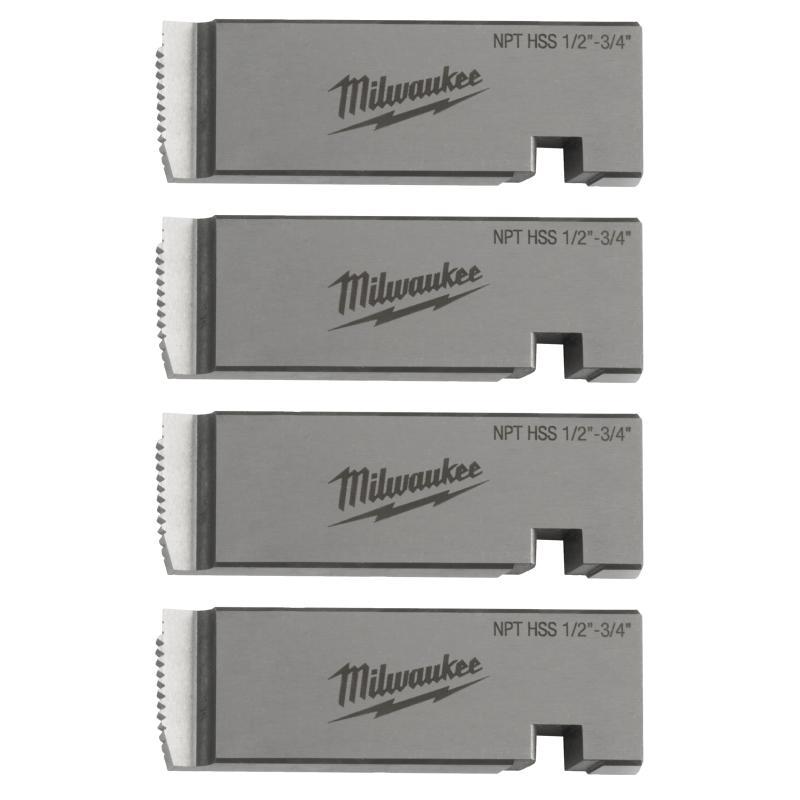 Matrici Per Filettatrici - Milwaukee — PTR2D 1/2"-3/4" NPT HSS