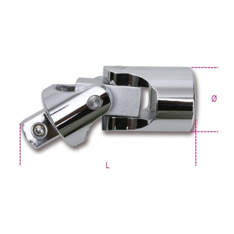 Snodo A Mano Con Attacchi Quadri Maschio E Femmina 3/4" Cromato 928/25 Beta 009280830