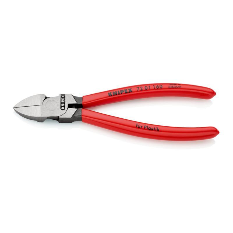 KNIPEX 72 01 160 Tronchesi per resina sintetica rivestiti in resina sintetica 160 mm