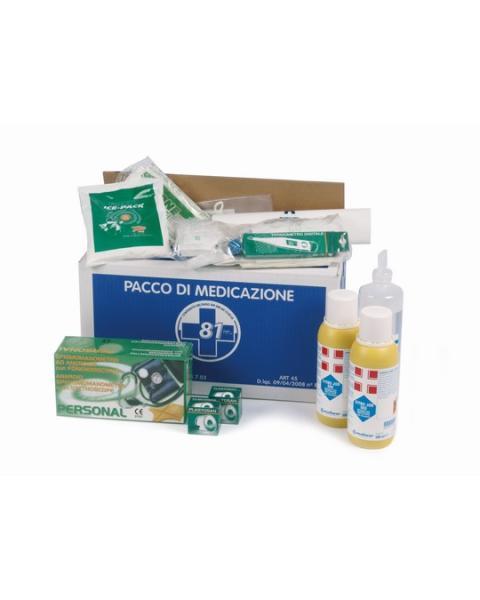 Kit Ricarica Medicazione Aziendale con Sfigmomanometro (Per ≥ 3 Lavoratori) - Rossini C016