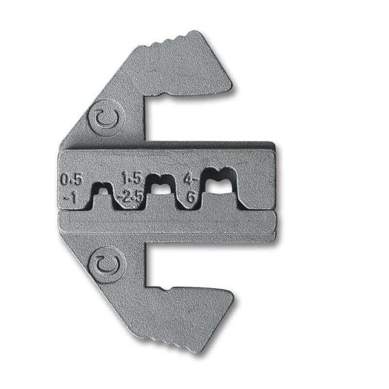 Matrici Per Capicorda Non Isolati Femmina E Maschio Da 0,5 A 6 Mm² 1609I/C6-A BMGroup 016090303