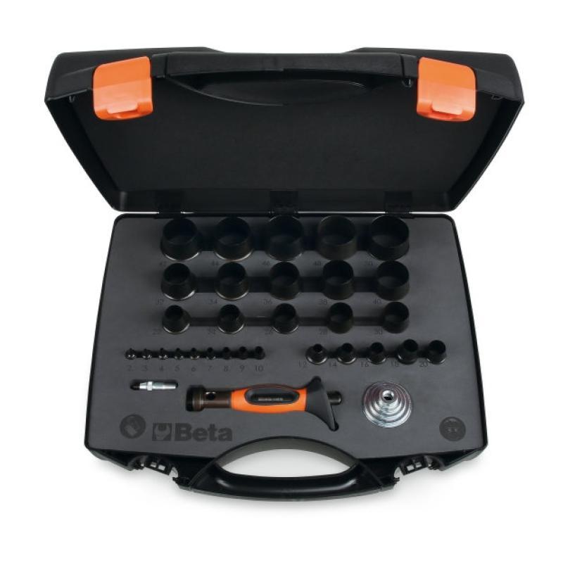 Assortimento Di 29 Fustelle Da 2 A 50 Mm E 3 Accessori 1105C/32T Beta 011050257