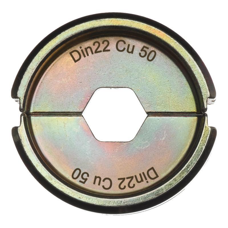 Matrice Din Rame - Milwaukee — MATRICE DIN22 Cu 50