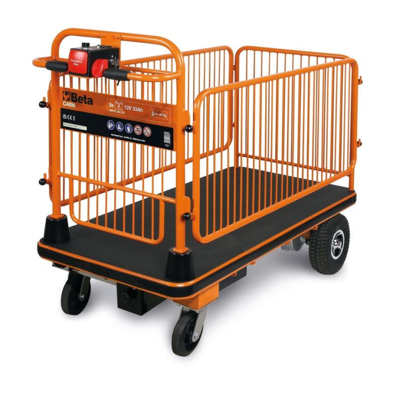 "Brutus" - Carrello Da Lavoro Elettrico Con Sponde C48M Beta 048000230