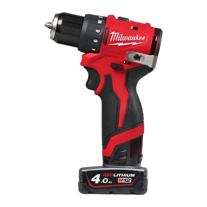 Trapano Compatto Rotativo 12 Volt Brushless 4,0 Ah - M12 Blddrc-402C - Milwaukee 4933499688