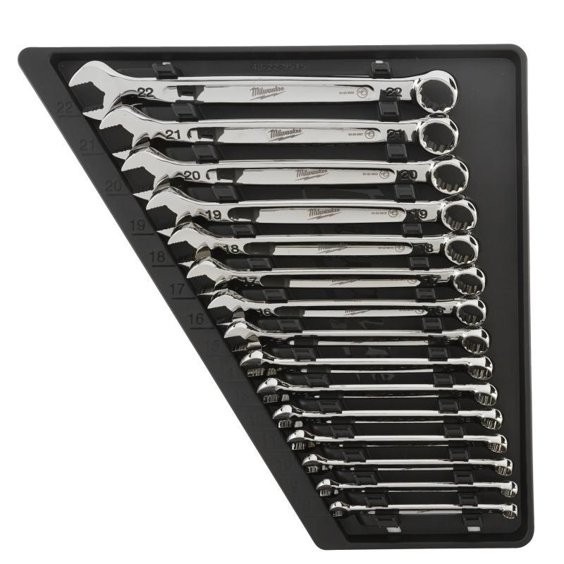 Set Chiavi Combinate Max Bite - Milwaukee — SET CHIAVI COMBINATE 15 pz - Serie Maxbite