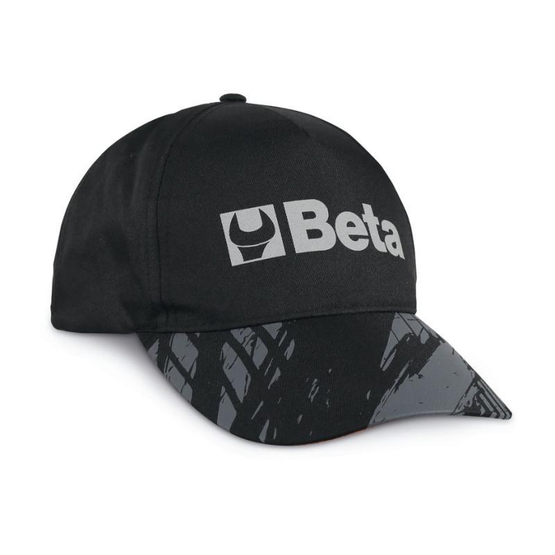 Cappellino Beta Nero, Design Classico Con Visiera Curva 7982N Beta 079820000