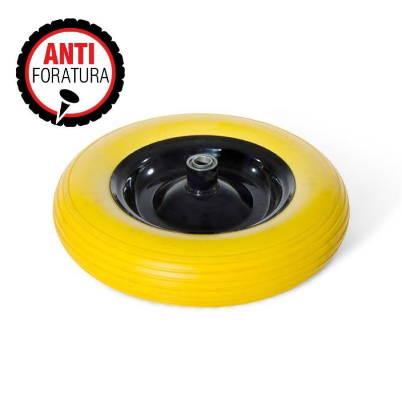 Ruota Antiforatura Di Ricambio Per Carriola 14" X3.50-8