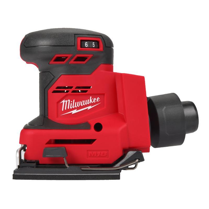 Levigatrice Quadrata 1/4 Di Foglio 18 Volt - Senza Batteria - M18 Bqss-0 - Milwaukee 4933479966