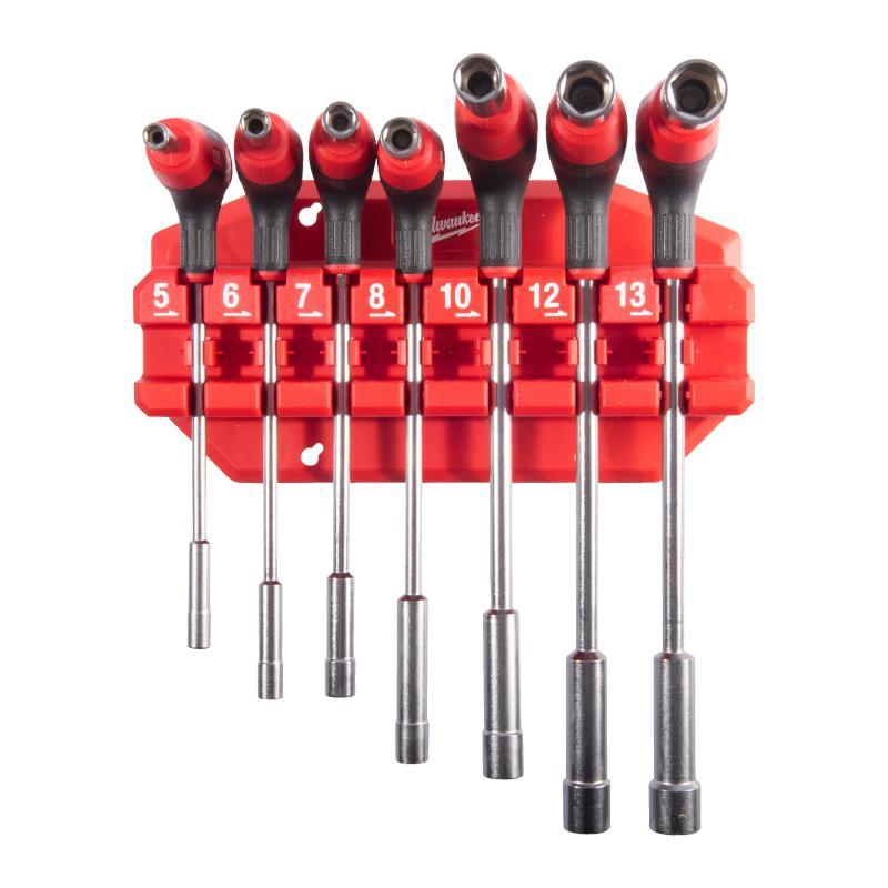 Set Magnetico Chiavi A Bussola Con Imp. - 7 Pz - Milwaukee 4932498704