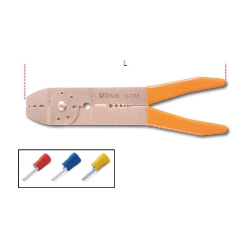 Pinza Per Capicorda Preisolati Modello Leggero, Antiscintilla 1602BA Beta 016020801