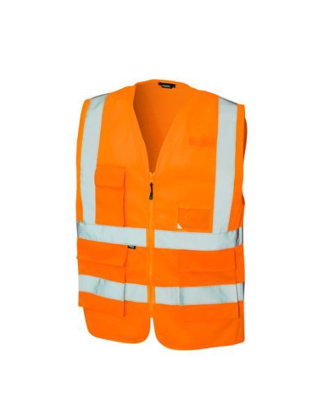 Gilet Air Alta Visibilità con Multitasche e Porta Badge - Rossini HH264