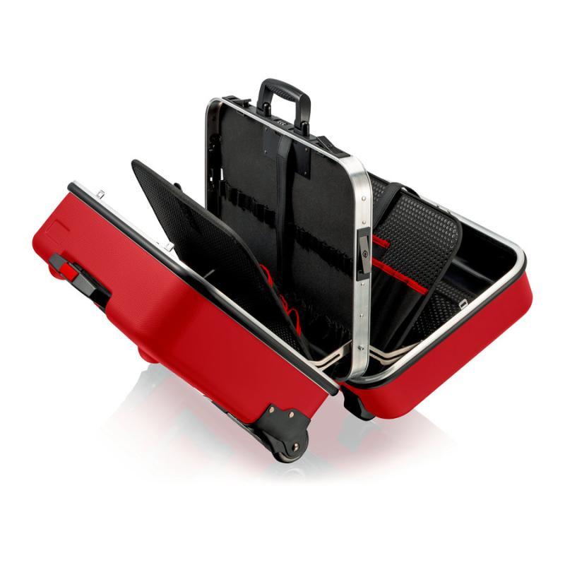 KNIPEX 98 99 15 LE Valigia portautensili "BIG Twin Move RED" senza utensili 290 mm