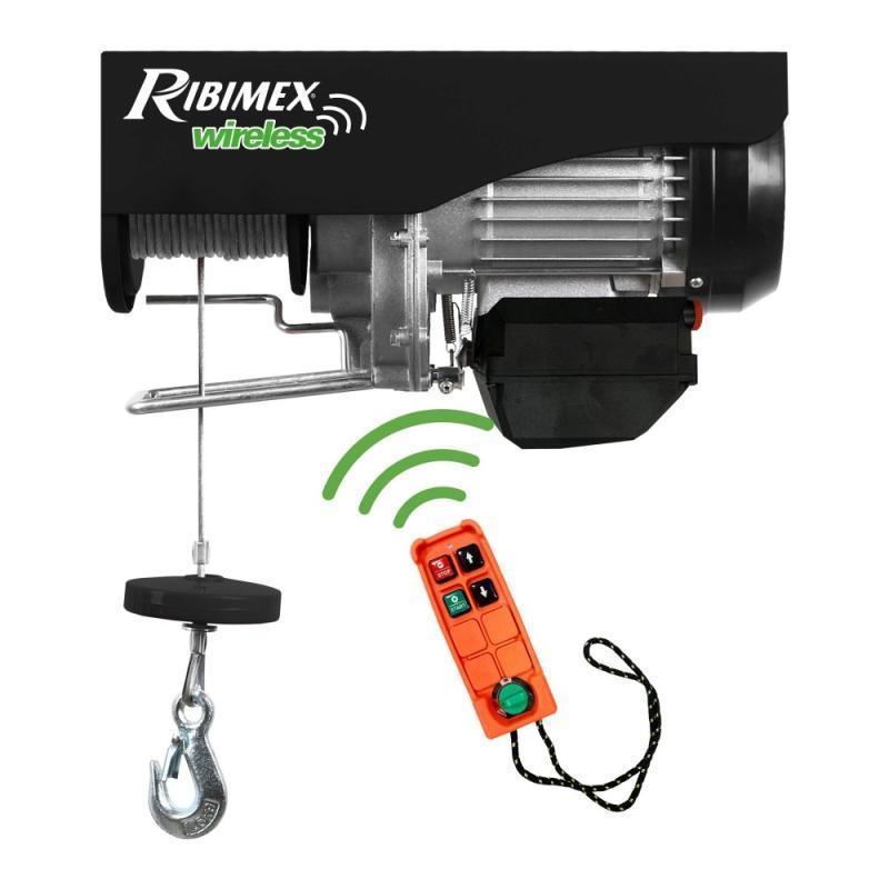 Paranco Elettrico Portata 400/800 Kg Con Radio Comando